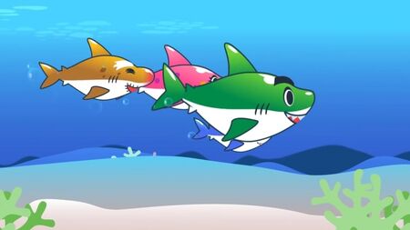 Пісня «Baby Shark» _ Пісні для малюків _ Пісні для дітей _ The Kiboomers