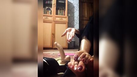 Іранська коханка навчає носити хіджаб (сітчасті панчохи)