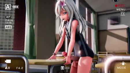 MMD — FUTA RO-500: Мастурбація та ручна стимуляція