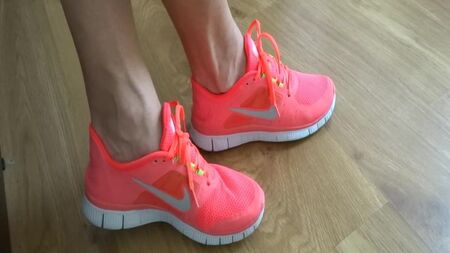 Мої сексуальні рожеві кросівки Nike