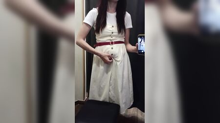 Волосата піхву в універмазі
