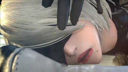 Nier Automata: 2B трахають у всі отвори (18+, російські субтитри)