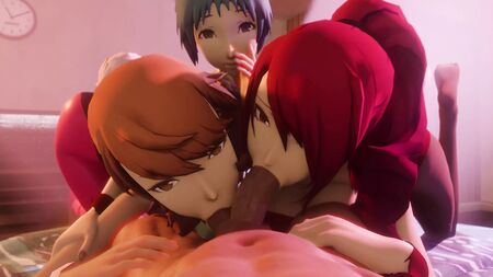 Persona 3: Четвірка FFFM (анімація зі звуком)