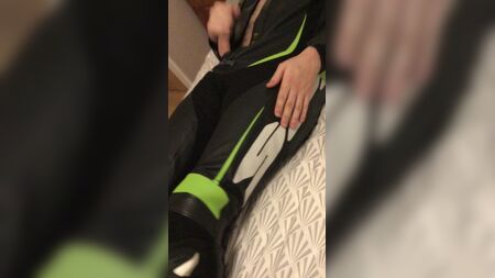 Шкіряний костюм для мотоциклістів Spidi Wank