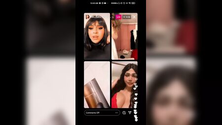 Арабські прямі ефіри в Instagram із пікантними розмовами