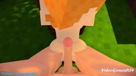 Збірка порноанімації з Minecraft: Стів, Алекс, Дженні