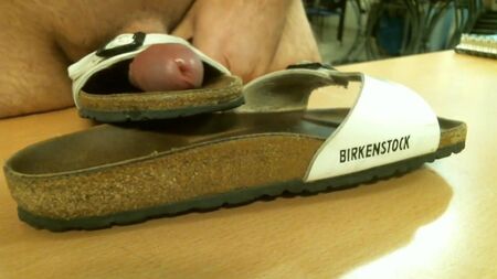Білі Birkenstock Madrid, білі CUM
