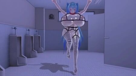 MMD R-18 Міку з великими грудьми GENTLEMAN
