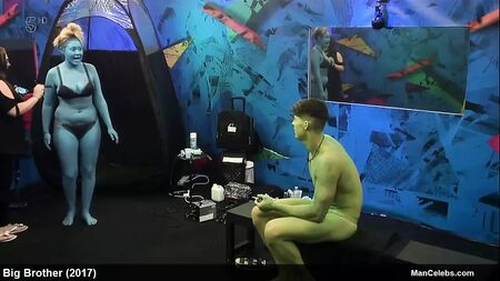 Фотографії Сема Чалонера з оголеним торсом та в нижній білизні з шоу «Великий брат» 2017 року