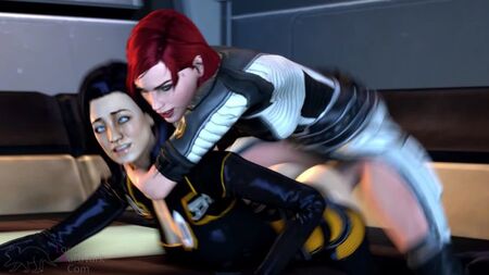 (Sound) FemShep & Miranda Lawson futanari on female - Fraternization ver.alternate [Mass Effect, LordAardvark;R34;футанарі]