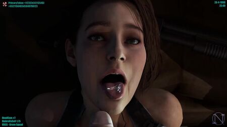 (Sound) Jill Valentine pov blowjob; facefuck [Resident Evil;Porn;Hentai;Oral;Fellatio;Forced;Rough;R34;Blender;porn;sex;мінет; порно;секс;мінет]
