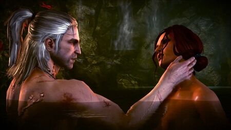 Трисс Розширена сцена (The Witcher sex)