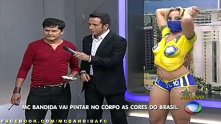 MC Bandida наживо в програмі «Balanço Geral» | Brazilian Girls braziliangirls