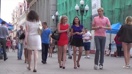 Порно-кастинг (18+) представляє: Порнокастинг на Старому Арбаті: