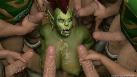 Порно з «Warcraft»: трах з орчихою (18+)
