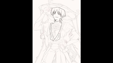 【Швидкий малюнок в IbisPaintX】Скарамуче [] Genshin Impact від bbebbeat