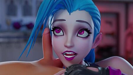 3D - [ХЕНТАЙ] - Джинкс [League of Legends]