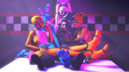 [FURR Animations — Школа аніматроніки FNAF] «П'ять ночей в аніме» — повна версія фільму (SFM FNAF ANIMATION)