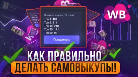 Самовикуп для Wildberries та Озон. Сервіс просування товарів на Wildberries WBPROD