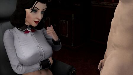 Elizabeth SPH Premature (3D-хентай-порно, приниження через маленький член, фемдом, хентай-порно, секс, xxx, секс, мультфільми для дорослих)