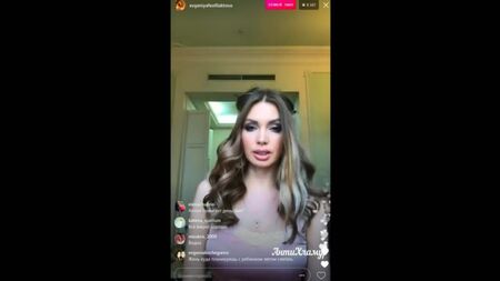 Євгенія Феофілактова у прямому ефірі Instagram 18.06.2017
