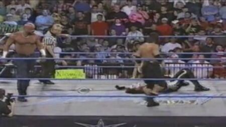 [Музей реслінгу] WCW Worldwide — Стінг проти Біллі Кідмана проти Гораса Хогана за участю Торрі Вілсон.mp4
