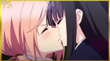 Netsuzou TRap _ Юма та Хотару | Моменти юрі в аніме / хентай / хентай / аніме / юрі