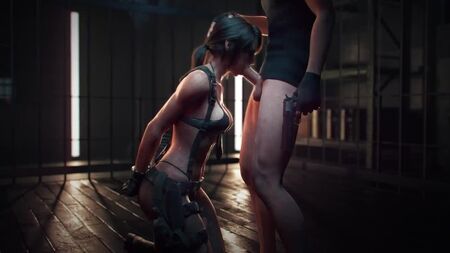 MGSV Quiet — 3D-порно / 3Dポルノ