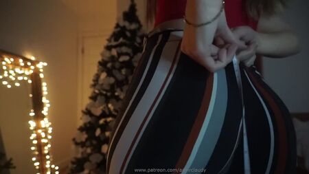 Claudy ASMR — Вимірювання об’єму сідниць у легінсах — Додаткове відео: мета — 2000 меценатів
