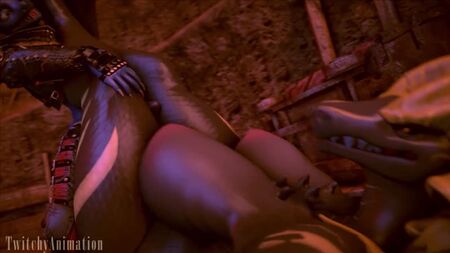 3D-Yiff від TwitchyAnimation: порно з фуррі-персонажами E621 FYE Monster Hunter r34 rule34: дракон-скалі трахає фіолетового шакала