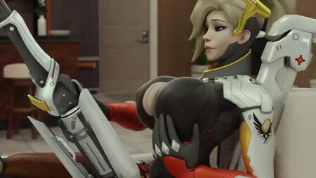 OVERWATCH: МЕРСІ РЕЛЕКС, ЗРОСТАННЯ ГІГАНТСЬКИХ ГРУДЕЙ, ВЕЛИКІ ГРУДИ, МАСТУРБАЦІЯ, ПОРНО, SFM, ХЕНТАЙ, СЕКС, 3D (18+)