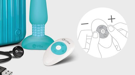 Bvibe — дистанційно керований анальний плаг