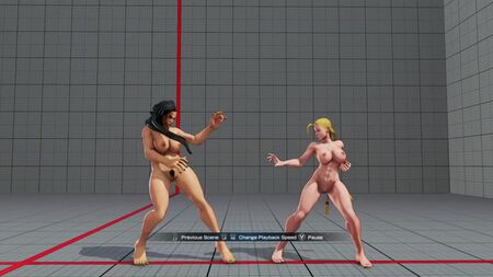 Street Fighter V — Мод з оголеними персонажами Лори та Кеммі (BB Muscle)
