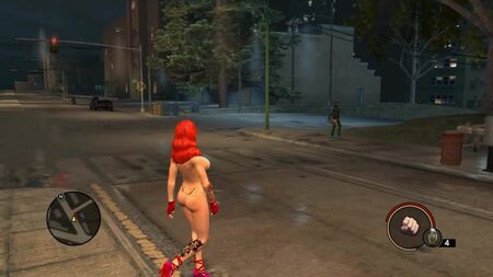 Saints Row: The Third — модифікація з оголеними персонажами