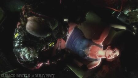 3D — [ХЕНТАЙ] — Джил Валентайн [Resident Evil]